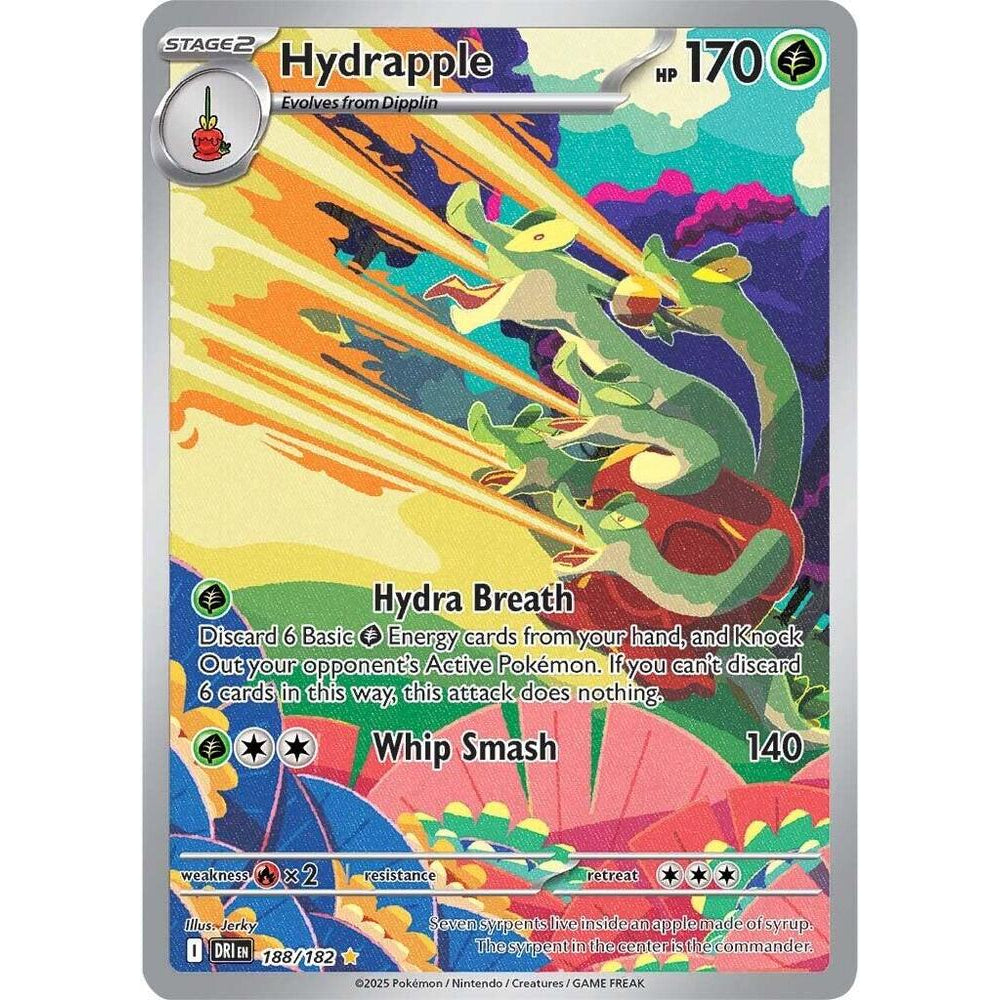 Hydrapple DRI #188 Illustration Rare