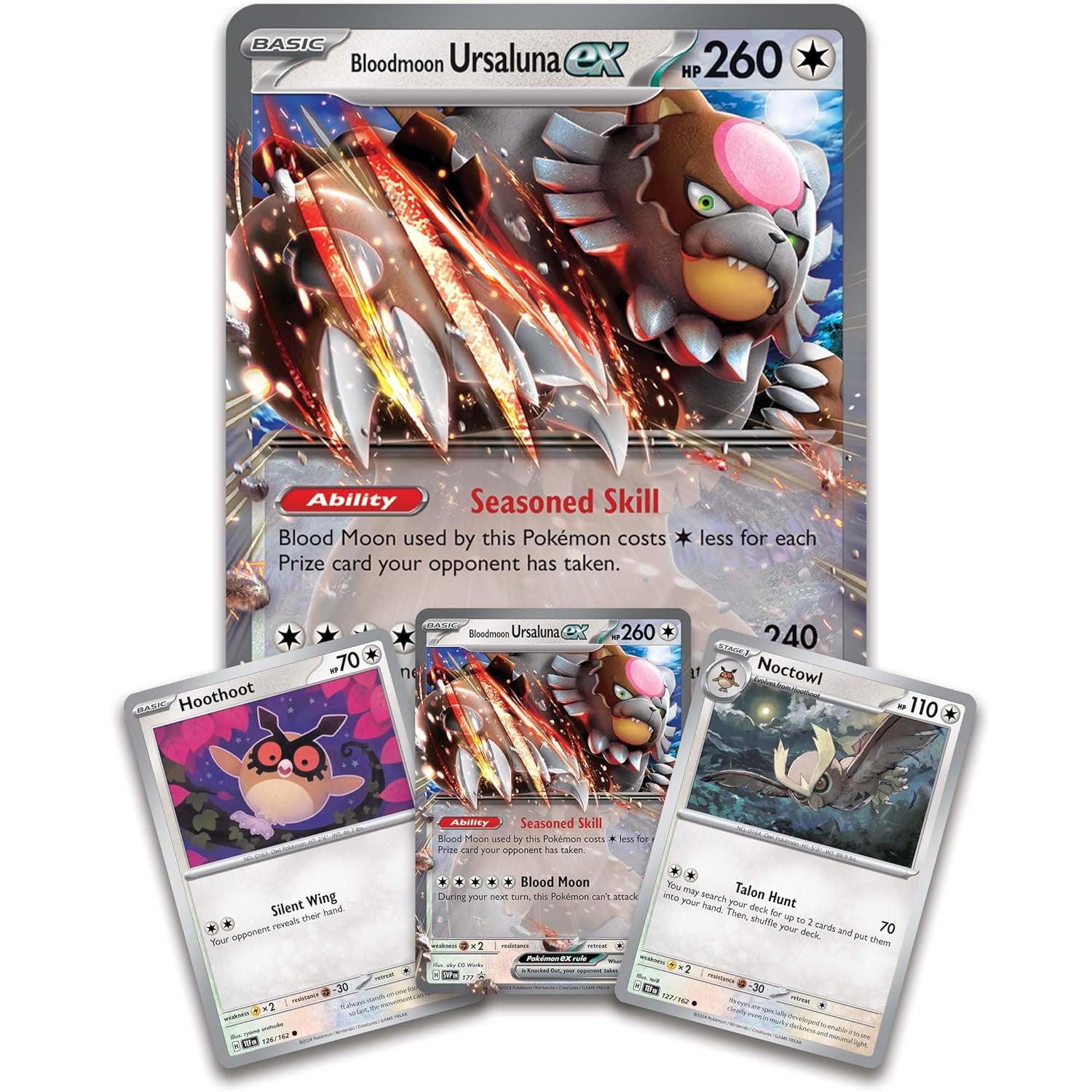 Pokemon TCG. Bloodmoon Ursaluna Collection Box. Promo.