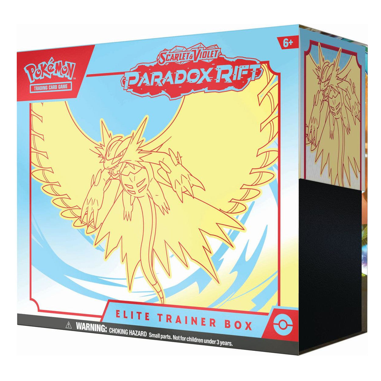 Pokemon TCG. Paradox Rift ETB. Front 2.