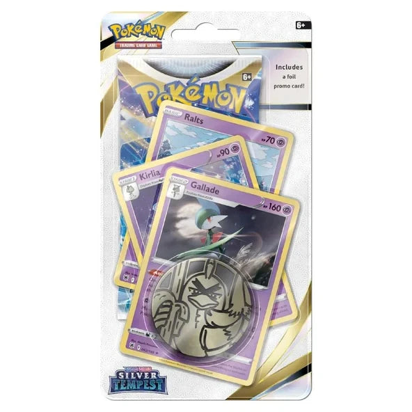 Pokemon TCG. Silver Tempest Blister Pack. Gallade. 
