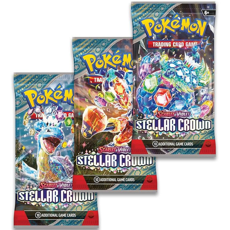 Pokemon TCG. Stellar Crown Blister Pack. Latias. Boosters.